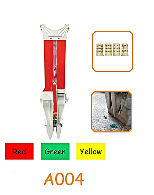 Double barrel portable seeder