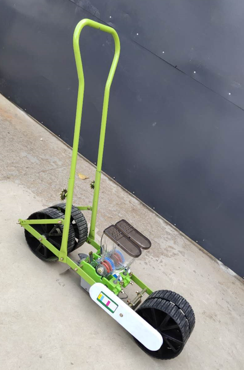 Hand push vegetable planter