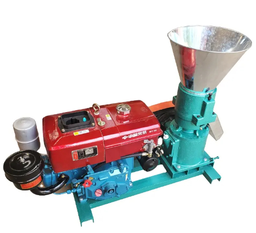 Feed pellet machine